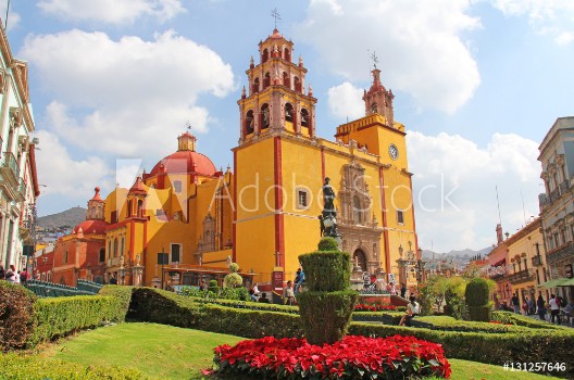 Bild på Baslica Colegiata de Nuestra Seora de Guanajuato Mexico